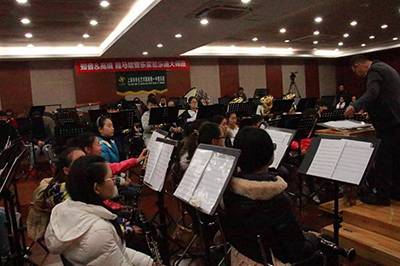 雅马哈示范乐团上海市宝山区高境中学管乐团大师班成功举办