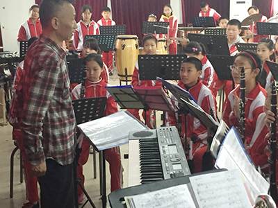 雅马哈示范乐团贵阳花溪第二小学管乐团大师班成功举办
