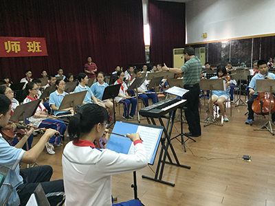 雅马哈示范乐团厦门松柏中学管乐团大师班成功举办