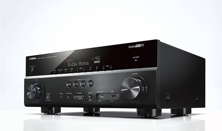 Yamaha 7.2声道无线家庭影院功放RX-V781、RX-V681支持Dolby Atmos®,DTS:X™, 4K Ultra HD 和MusicCast 多房间无线智能音乐系统