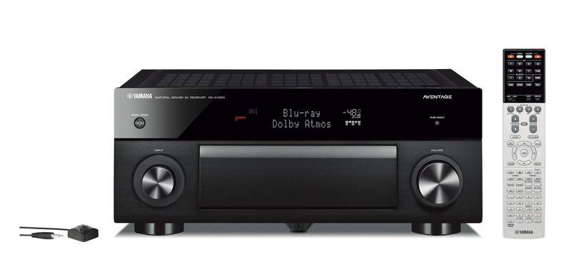 雅马哈新AVENTAGE RX-A60系列7.2声道3D沉浸式无线家庭影院功放RX-A1060, 支持Dolby Atmos®,DTS:X™,4K Ultra HD和MusicCast 多房间无线智能音乐系统